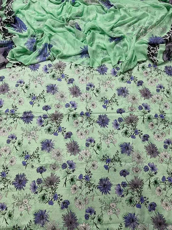 Printed Jacquard Khaddar Collection 2024 Vol-PC-30 (PC-30-07)