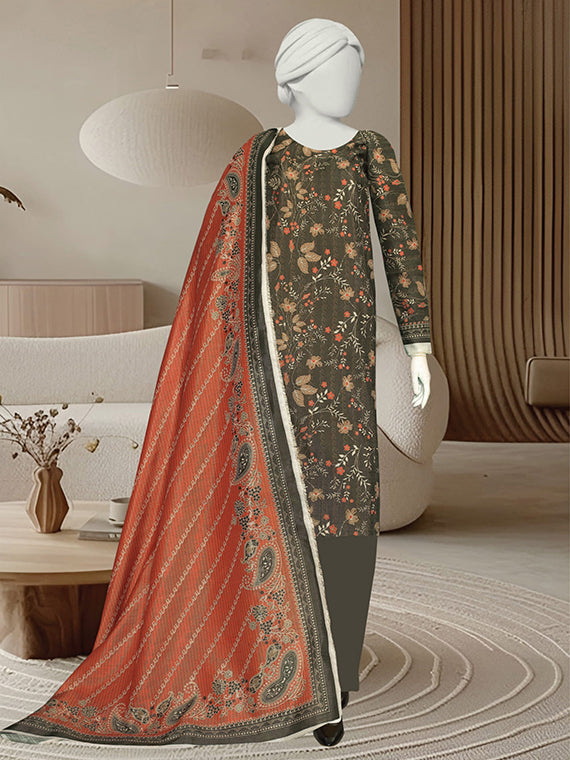 Printed Khaddar Collection 2025 By Jhurmat Vol-08 (D-01)