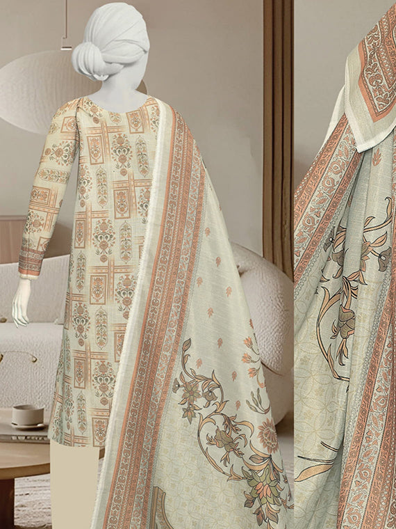 Printed Khaddar Collection 2025 By Jhurmat Vol-08 (D-12)