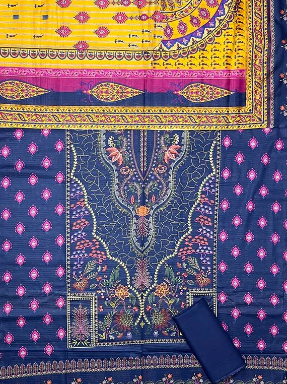 Printed Lawn Collection 2025 Vol-CZ03 (CZ-03-06)
