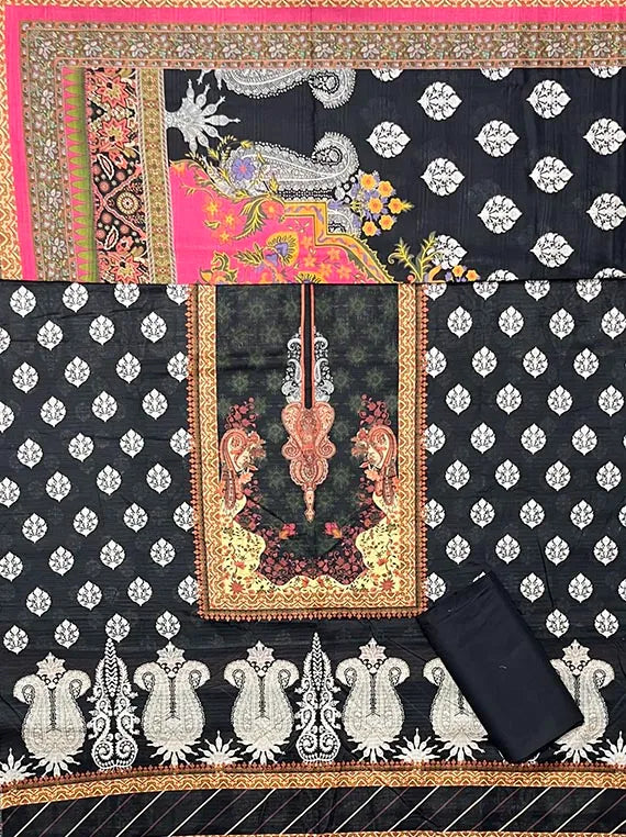 Printed Lawn Collection 2025 Vol-CZ03 (CZ-03-07)