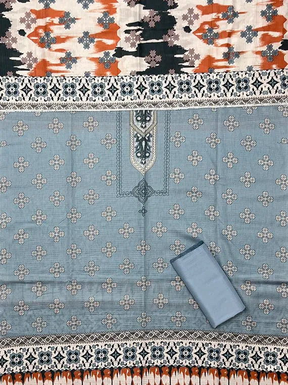 Printed Lawn Collection 2025 Vol-CZ03 (CZ-03-09)