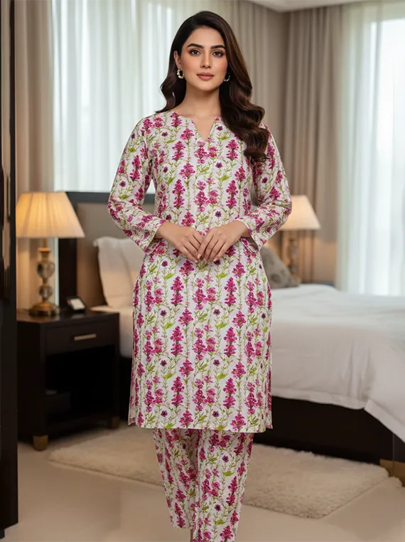 Printed Lawn Collection 2026 Vol-FA 04 by Umar Poshak (D-15)