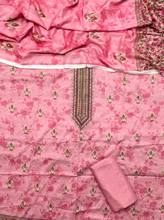Printed Slub Lawn Collection25 Vol-PC50 (PC50-09)