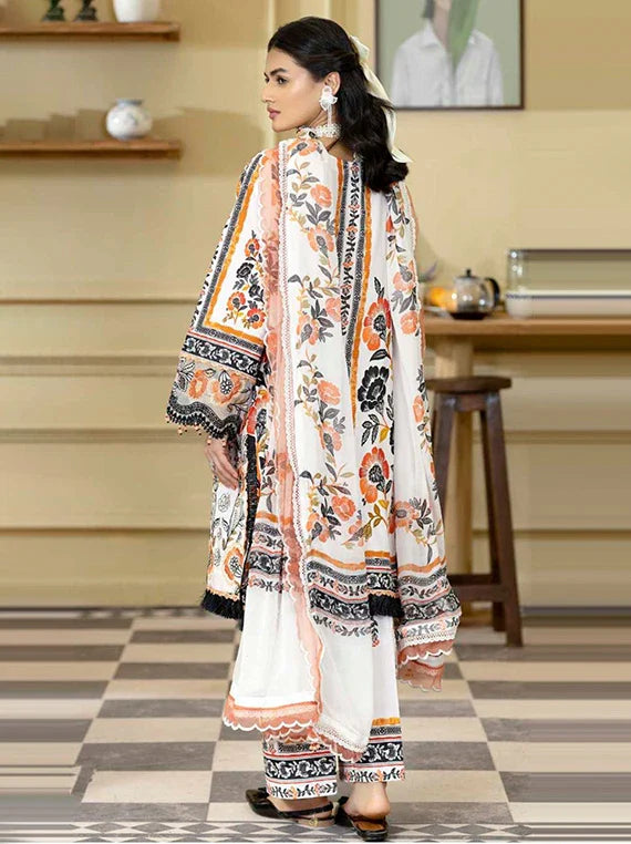 Printkari by Alzohaib Embroidery Lawn Collection 2026 (D-02)