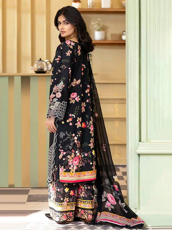 Printkari by Alzohaib Embroidery Lawn Collection 2026 (D-03)