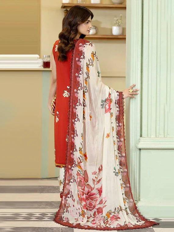 Printkari by Alzohaib Embroidery Lawn Collection 2026 (D-05)