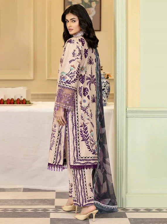 Printkari by Alzohaib Embroidery Lawn Collection 2026 (D-06)