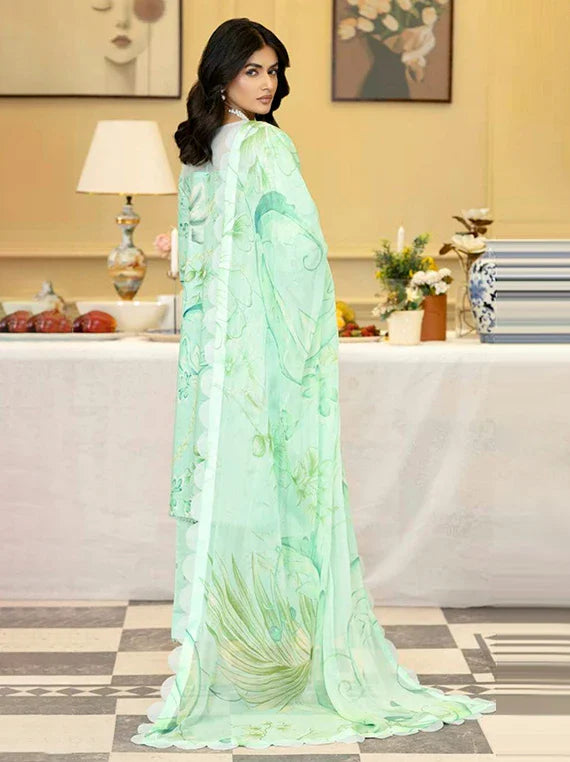 Printkari by Alzohaib Embroidery Lawn Collection 2026 (D-07)