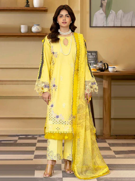 Printkari by Alzohaib Embroidery Lawn Collection 2026 (D-10)