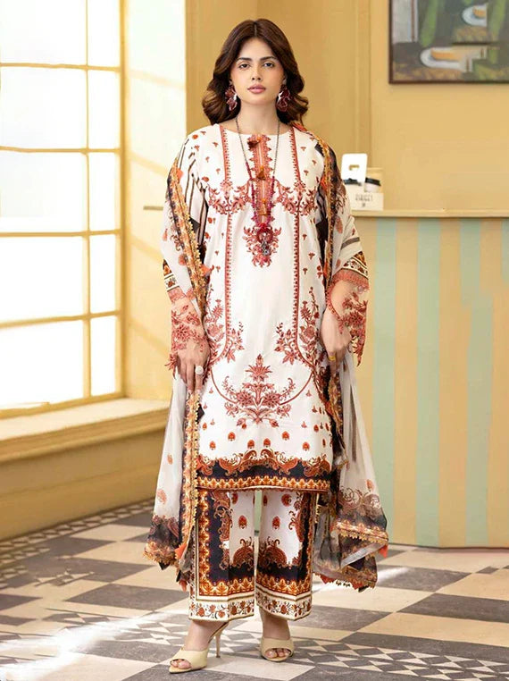 Printkari by Alzohaib Embroidery Lawn Collection 2026 (D-11)