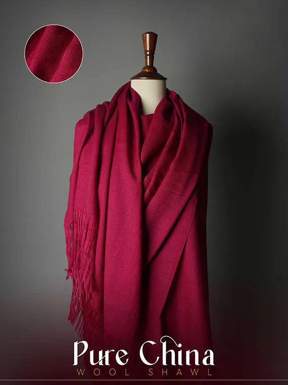 Pure China Wool Shawl Collection 2024 (D-02)