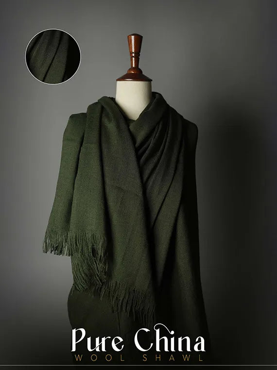 Pure China Wool Shawl Collection 2024 (D-19)