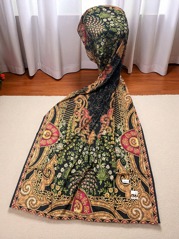 Pure Digital Printed Swiss Lawn Shawl Edit25 (25SH78-04)