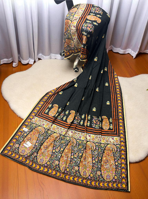 Pure Digital Printed Swiss Lawn Shawl Edit25 (25SH78-08)