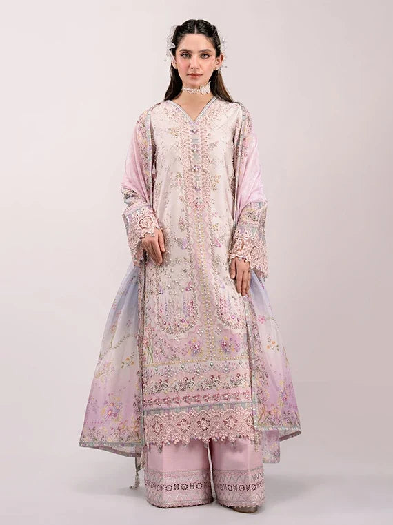 QALAMKAR Luxe Embroidered Silk Collection 2026 (QSL-02 CALISTA)