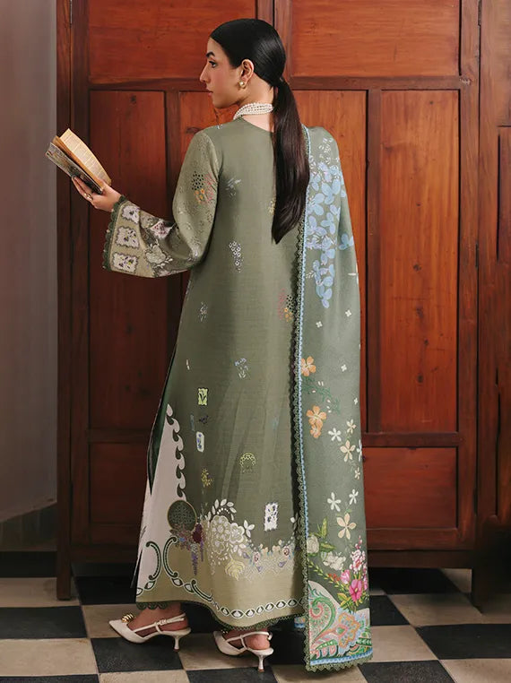 QPRINTS by Qalamkar Jacquard Collection 2025 (QW-09-A KHANZA)