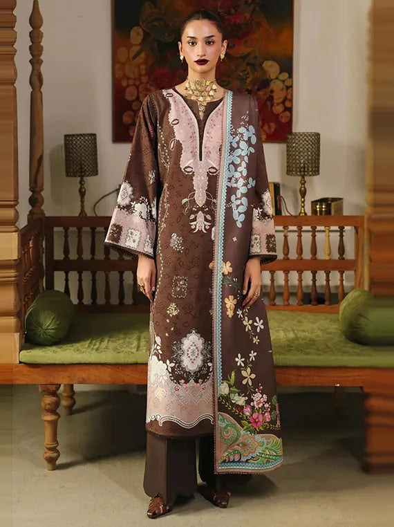 QPRINTS by Qalamkar Jacquard Collection 2025 (QW-09-B RABELLA)