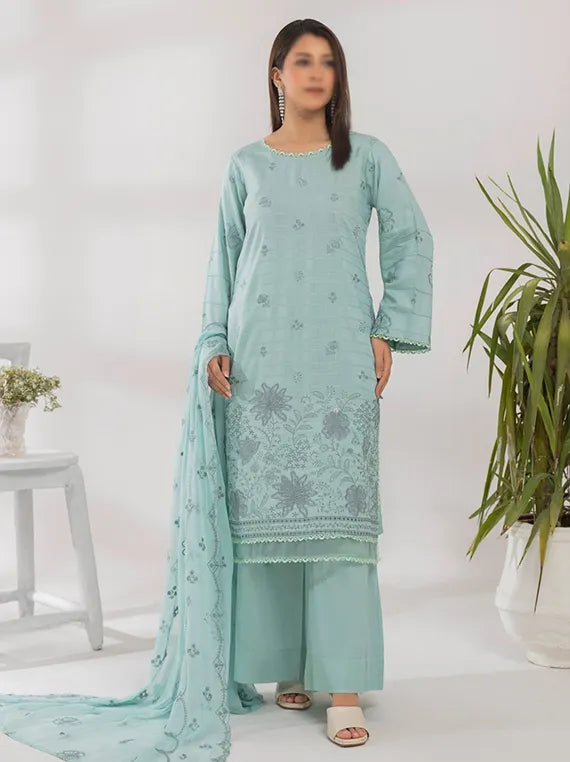 Qalamkar by Fantak Embroidered Viscose Collection 2025 (D-02)