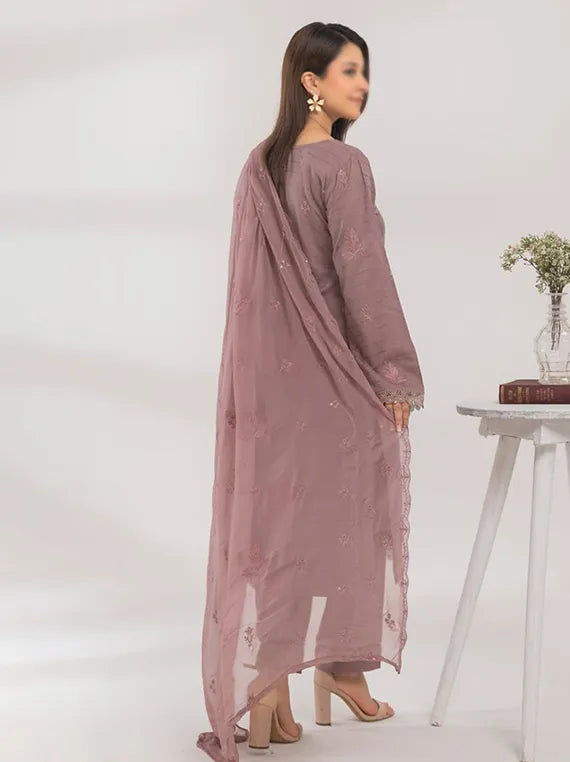 Qalamkar by Fantak Embroidered Viscose Collection 2025 (D-06)
