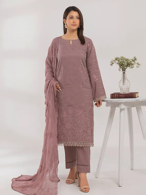 Qalamkar by Fantak Embroidered Viscose Collection 2025 (D-06)