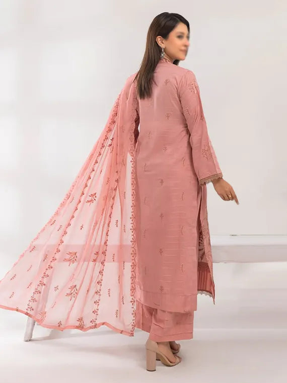 Qalamkar by Fantak Embroidered Viscose Collection 2025 (D-08)