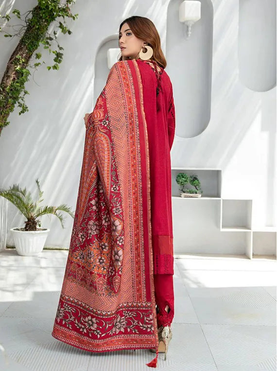 Queen Embroidered Winter Collection 2024 By Sitara Studio (QUN051)