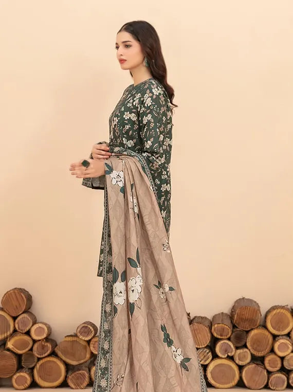 RAHAF Printed Khaddar Collection 20255 by Tawakkal Fabrics (D-4779)