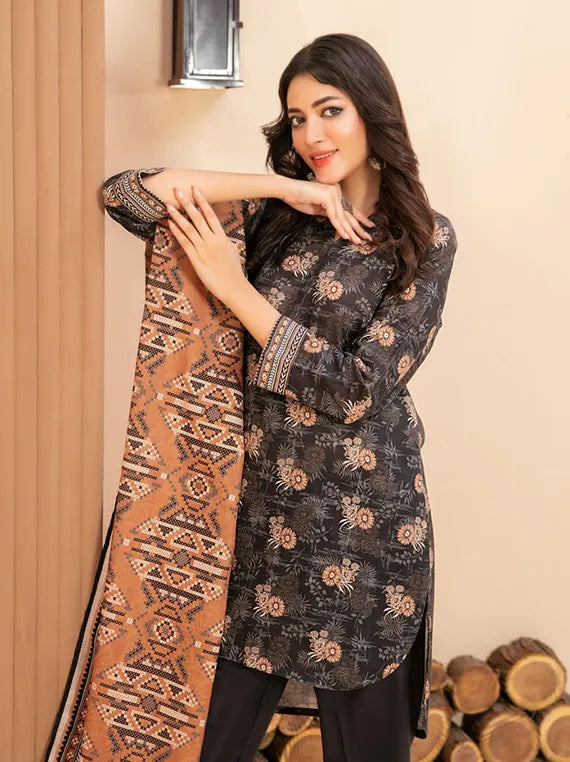 RAHAF Printed Khaddar Collection 20255 by Tawakkal Fabrics (D-4780)