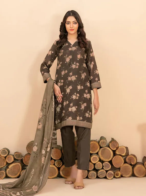 RAHAF Printed Khaddar Collection 20255 by Tawakkal Fabrics (D-4786)
