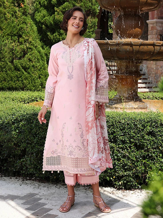 RAMEEN by Rang Rasiya Embroidered Lawn Collection 2026 (08-Soft Power)