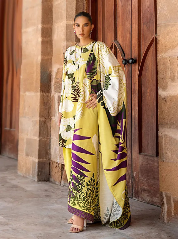 RANG-E-SUKOON by Gul Ahmed Printed Khaddar Collection 2025 (CD-52004)