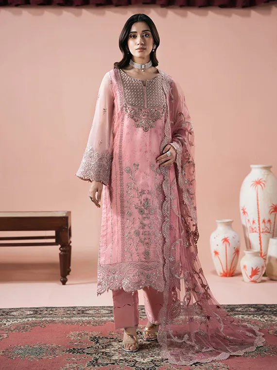 RANGEEN by Ramsha Festive Organza Collection 2026 Vol-01 (PS-104)