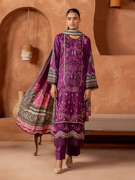 RANGOON Embroidered Organza Collection 2025 by Azam Arts (D-2004)