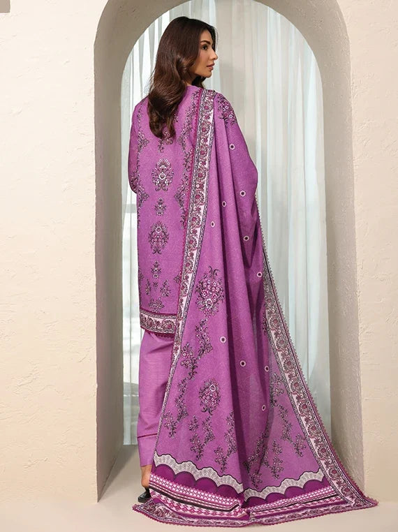 RAQS Digital Printed Khaddar Unstitched Collection'26 (D-05)