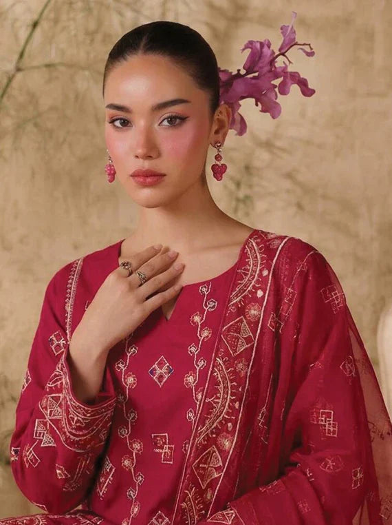 RASHK-E-CHAMAN by Pearl Arts Lawn Collection 2026 Vol-90 (D-04)
