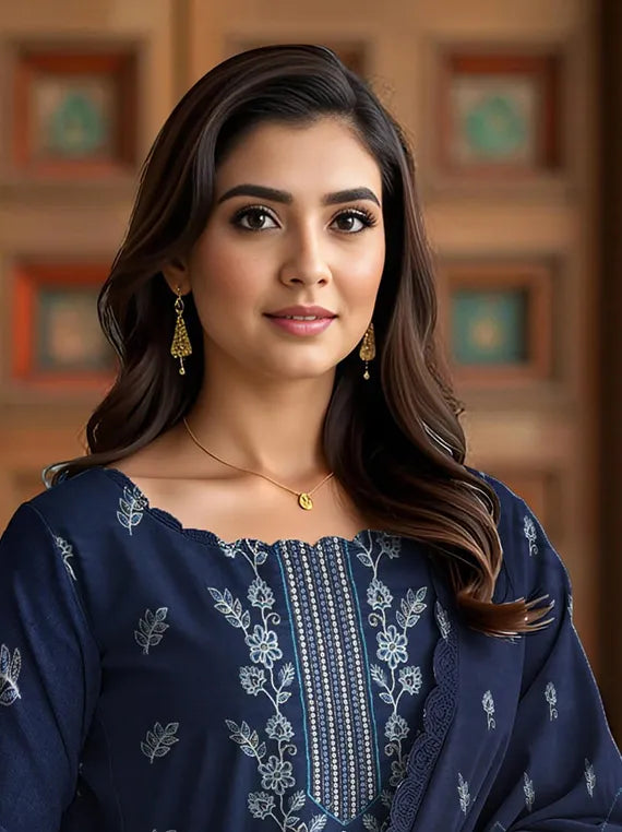 RASHk by Sobia Waseem Embroidered Dhanak Collection 2025 (D-02)