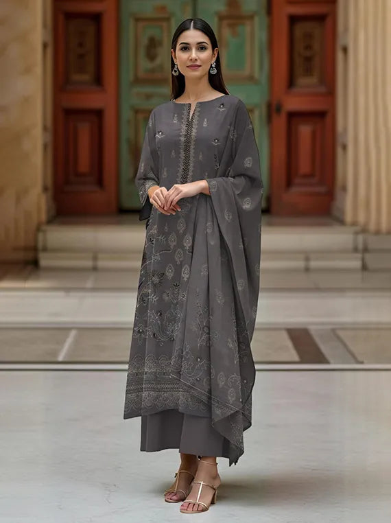 RASHk by Sobia Waseem Embroidered Dhanak Collection 2025 (D-05)
