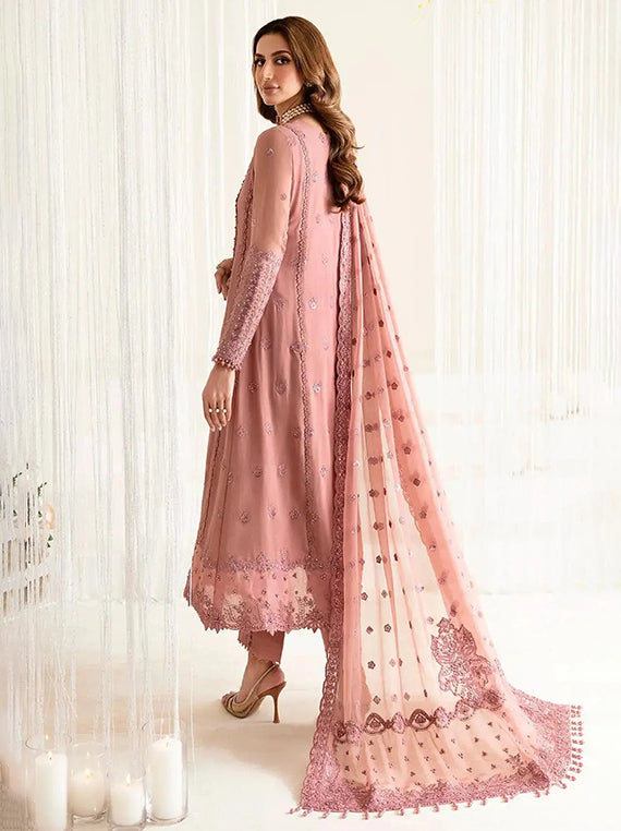 REENA by Alizeh Festive Embroidered Collection 2026 (4016-Crimson)