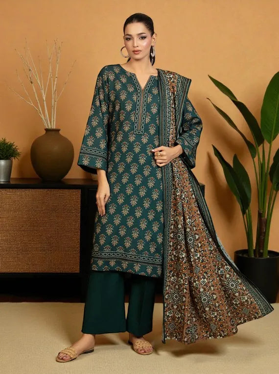 RIDHAM by Gul Ahmed Printed Khaddar Collection 2025 (WNS-52059)