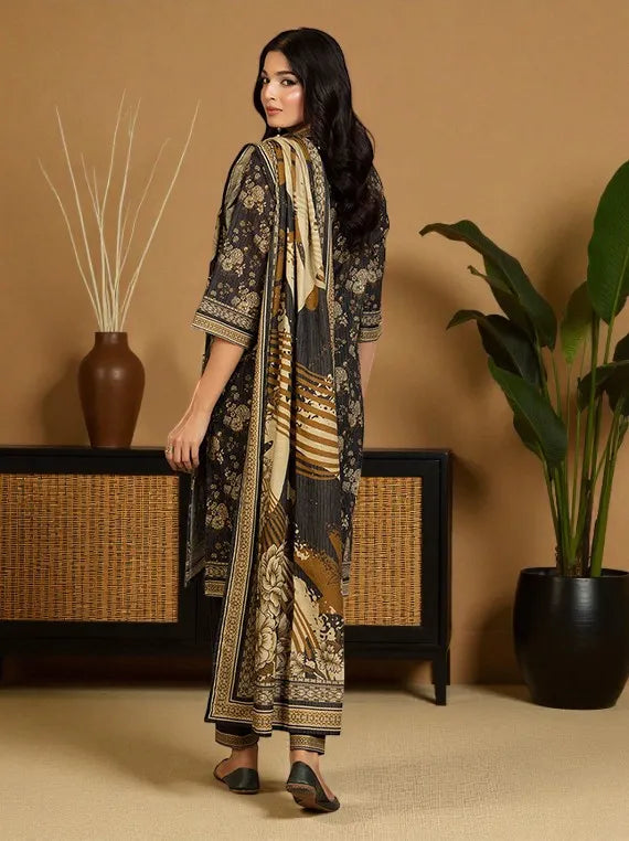 RIDHAM by Gul Ahmed Printed Khaddar Collection 2025 (WNS-52066)