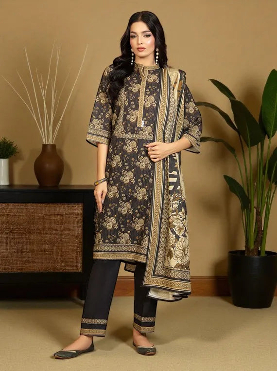 RIDHAM by Gul Ahmed Printed Khaddar Collection 2025 (WNS-52066)