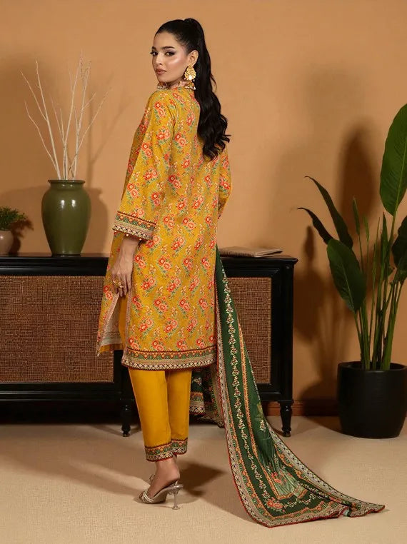 RIDHAM by Gul Ahmed Printed Khaddar Collection 2025 (WNS-52068)