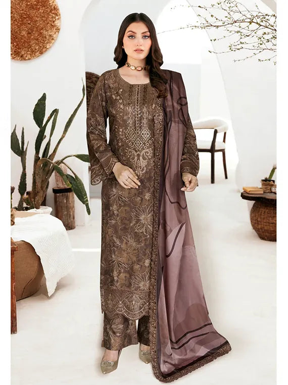 RIWAJ by Ramsha Embroidered Raw Silk Collection 2026