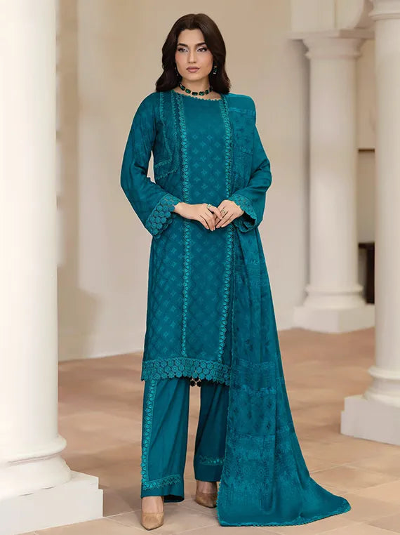 RIWAYAT by Wania Jacquard Peach Collection 2025 (WL-263)