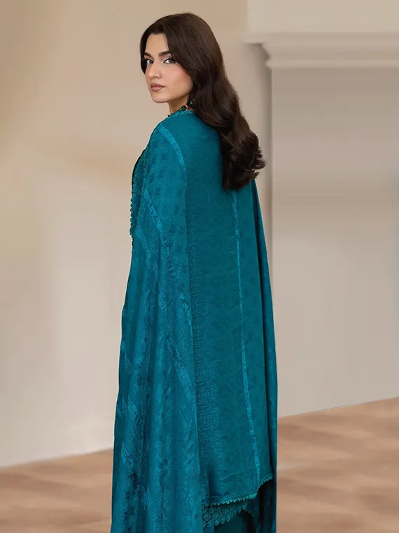 RIWAYAT by Wania Jacquard Peach Collection 2025 (WL-263)