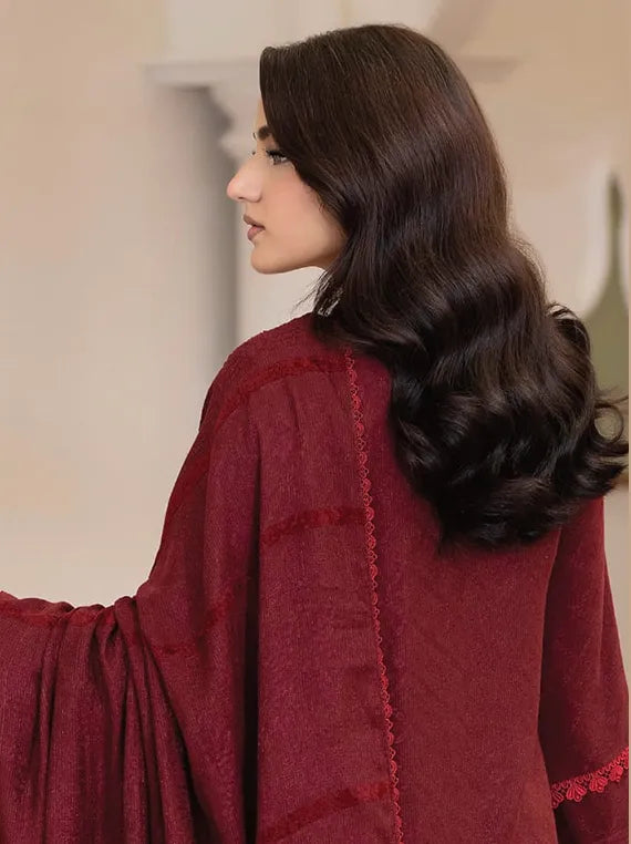 RIWAYAT by Wania Jacquard Peach Collection 2025 (WL-268)