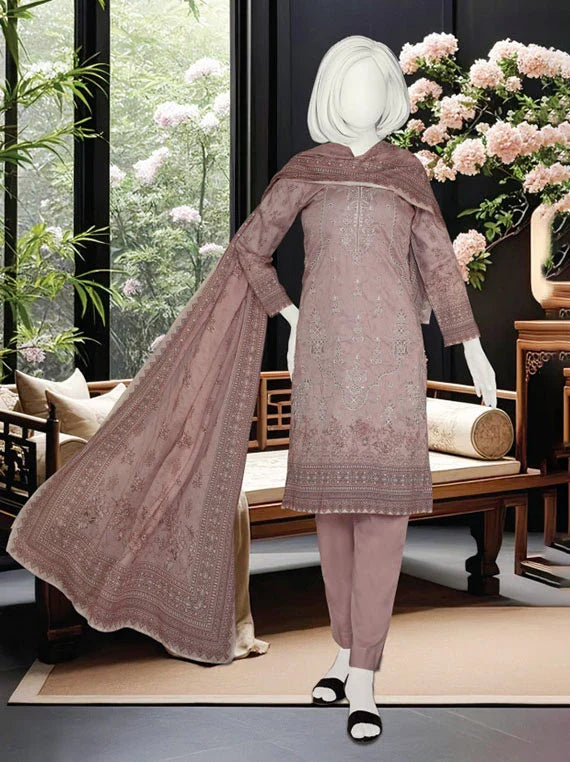 ROMI by ABC Premium Embroidered Lawn Collection 2026 (D-05)