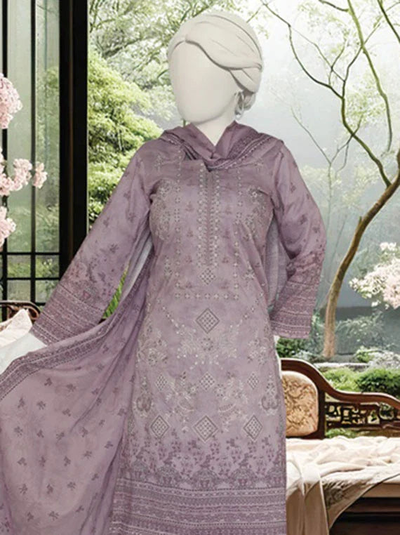 ROMI by ABC Premium Embroidered Lawn Collection 2026 (D-07)