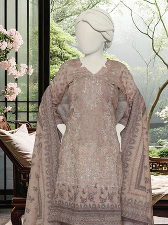 ROMI by ABC Premium Embroidered Lawn Collection 2026 (D-09)